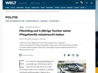 Bild zum Artikel: Flüchtling soll 4-jährige Tochter seiner Pflegefamilie missbraucht haben