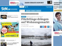 Bild zum Artikel: Wohnungsnot in Stuttgart: Flüchtlinge drängen auf Wohnungsmarkt