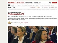 Bild zum Artikel: SPD auf Weg in GroKo: Volkspartei AfD