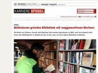 Bild zum Artikel: Türkei: Müllmänner gründen Bibliothek mit weggeworfenen Büchern