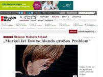 Bild zum Artikel: Ökonom Malcolm Schauf: „Merkel ist Deutschlands großes Problem“