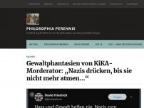 Bild zum Artikel: Gewaltphantasien vom KiKA-Moderator: „Nazis drücken, bis sie nicht mehr atmen…“