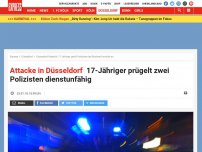 Bild zum Artikel: Attacke in Düsseldorf: 17-Jähriger prügelt zwei Polizisten dienstunfähig