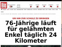 Bild zum Artikel: Schulweg in China - 76-Jährige läuft für Enkel täglich 24 Kilometer