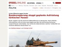 Bild zum Artikel: Syrien-Offensive gegen Kurden: Bundesregierung stoppt geplante Aufrüstung türkischer Panzer 