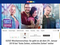 Bild zum Artikel: Die GZSZ-Wochenvorschau: So geht es weiter