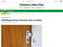 Bild zum Artikel: Unterkirnach: Flüchtlinge kommen Vermieter teuer zu stehen