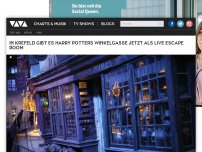Bild zum Artikel: In Krefeld gibt es Harry Potters Winkelgasse jetzt als Live Escape Room