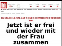 Bild zum Artikel: Schwangere attackiert - Jetzt ist er frei und wieder mit ihr liiert