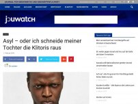 Bild zum Artikel: Asyl – oder ich schneide meiner Tochter die Klitoris raus