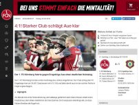 Bild zum Artikel: 4:1! Starker Club schlägt Aue klar