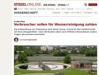 Bild zum Artikel: GroKo-Plan: Verbraucher sollen für Wasserreinigung zahlen