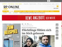 Bild zum Artikel: Streit um Familiennachzug - Flüchtlinge fühlen sich im Stich gelassen