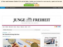 Bild zum Artikel: Der Staatsfunk kriegt die Krise