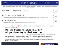 Bild zum Artikel: Kelek: Syrische Ehen müssen nirgendwo registriert werden