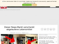 Bild zum Artikel: Dieser Rewe-Markt verschenkt abgelaufene Lebensmittel