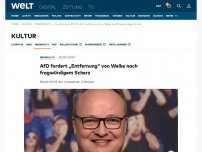 Bild zum Artikel: AfD fordert „Entfernung“ von Welke nach fragwürdigem Scherz