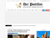 Bild zum Artikel: Großvater erzählt Enkelkindern von Zeit, als Deutschland noch eine Regierung hatte