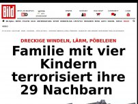 Bild zum Artikel: Lärm, Pöbeleien, ein Toter - Hier tyrannisiert EINE Familie 29 Nachbarn