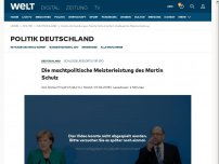 Bild zum Artikel: Die machtpolitische Meisterleistung des Martin Schulz