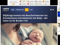 Bild zum Artikel: Elfjährige kommt mit Bauchschmerzen ins Krankenhaus und bekommt ein Baby