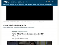 Bild zum Artikel: Martin Schulz‘ Schwester rechnet mit der SPD-Spitze ab