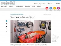 Bild zum Artikel: Täter war offenbar Syrer