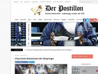 Bild zum Artikel: Chaos beim Massenstart der Skispringer