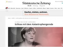 Bild zum Artikel: Schluss mit dem Katastrophengerede