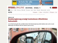 Bild zum Artikel: Saubere Luft: Bundesregierung erwägt kostenlosen öffentlichen Nahverkehr