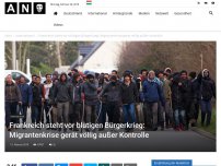 Bild zum Artikel: Frankreich steht vor blutigen Bürgerkrieg: Migrantenkrise gerät völlig außer Kontrolle