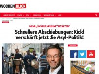 Bild zum Artikel: Schnellere Abschiebungen: Kickl verschärft jetzt die Asyl-Polik!