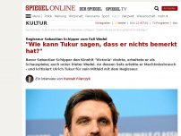 Bild zum Artikel: Regisseur Sebastian Schipper zum Fall Wedel: 'Wie kann Tukur sagen, dass er nichts bemerkt hat?'