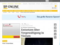 Bild zum Artikel: 20-Jähriger festgenommen - Entsetzen über Vergewaltigung in Viersen