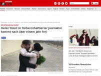 Bild zum Artikel: Inhaftierter Journalist - Deniz Yücel kommt nach mehr als einem Jahr aus dem Gefängnis frei