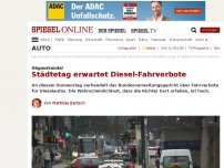 Bild zum Artikel: Abgasskandal: Städtetag erwartet Diesel-Fahrverbote