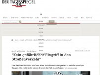 Bild zum Artikel: 'Kein gefährlicher Eingriff in den Straßenverkehr'