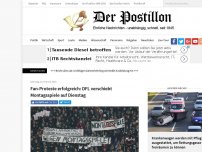 Bild zum Artikel: Nach Fan-Protesten: Bundesliga verschiebt Montagsspiele auf Dienstag