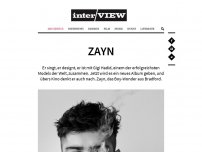 Bild zum Artikel: Interview ZAYN