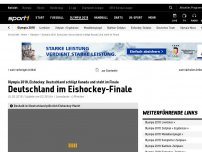 Bild zum Artikel: Olympia LIVE: Der Halbfinal-Kracher Deutschland - Kanada