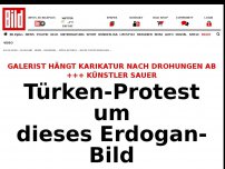 Bild zum Artikel: Galerist in Angst - Türken-Protest um dieses Erdogan-Bild