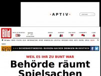 Bild zum Artikel: Weil es ihr zu bunt war - Behörde räumt Spielsachen von Baby-Grab