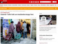 Bild zum Artikel: Trotz heftiger Kritik - Essener Tafel hält an Ausländerstopp fest