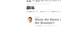 Bild zum Artikel: Kommentar: Heute der Diesel, morgen der Benziner?