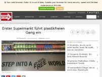 Bild zum Artikel: Erster Supermarkt führt plastikfreien Gang ein