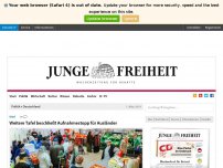 Bild zum Artikel: Weitere Tafel beschließt Aufnahmestopp für Ausländer