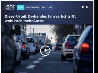 Bild zum Artikel: Diesel-Urteil: Drohendes Fahrverbot trifft wohl noch mehr Autos