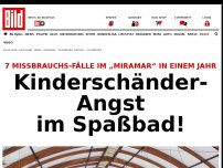 Bild zum Artikel: 7 Missbrauchs-Fälle - Kinderschänder-Angst im Spaßbad!