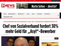 Bild zum Artikel: Ausländerstopp der Essener Tafel sei 'ethnische Diskriminierung'  Chef von Sozialverband fordert 30% mehr Geld für „Asyl“-Bewerber