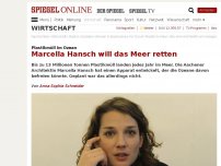 Bild zum Artikel: Plastikmüll im Ozean: Marcella Hansch will das Meer retten